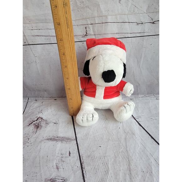 Hallmark Peanuts Snoopy Santa Plush 7in Christmas Stuffed Animal - Picture 8 of 8